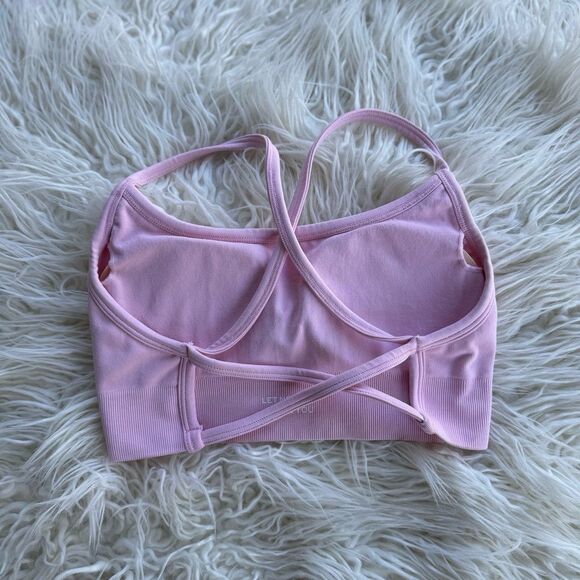 Dfyne Dynamic Backless Sports Bra Light Rose Pink Size XS - Picture 7 of 10